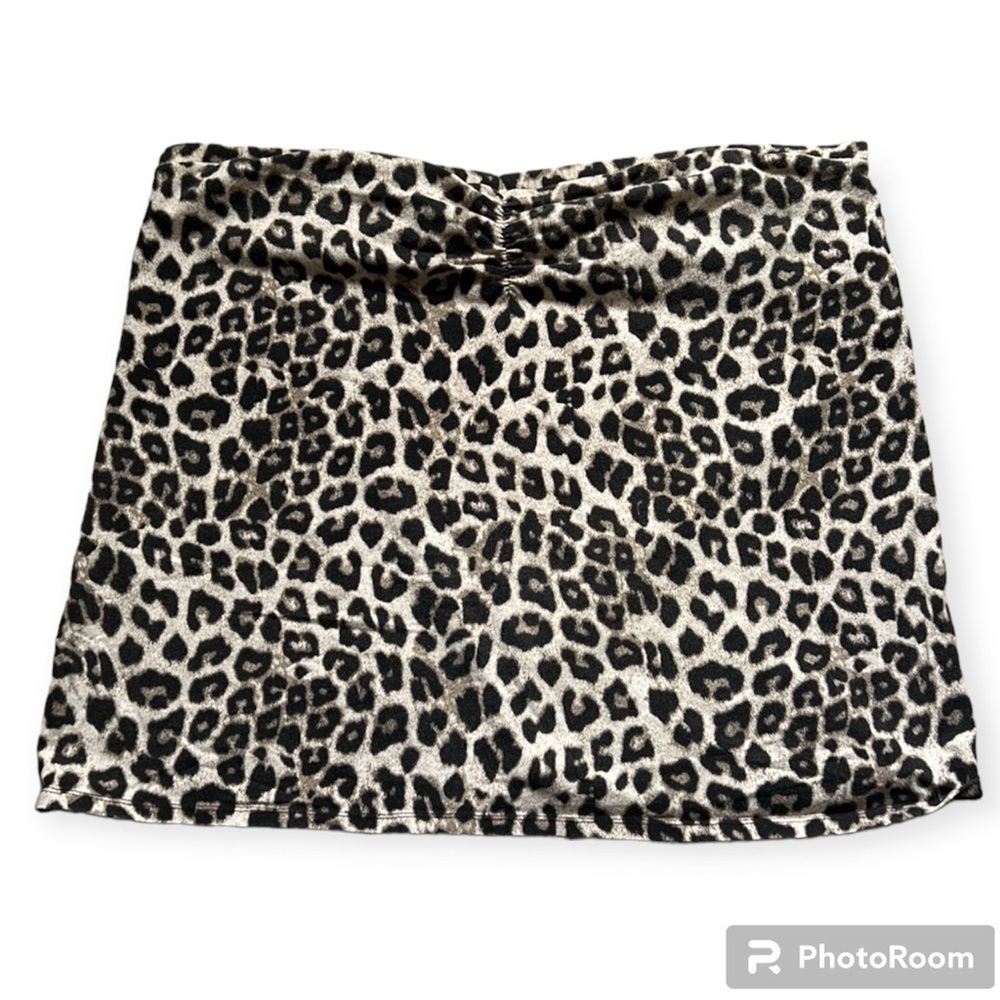 TORRID Leopard Print Cotton Tube Top Size 4